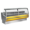 Diamond Gekoelde vitrinetoonbank, gebogen ruit, geventileerd, met reserve | CR300/C1-VV/R2 Diamond Gekoelde vitrinetoonbank, gebogen ruit, geventileerd, met reserve | CR300/C1-VV/R2