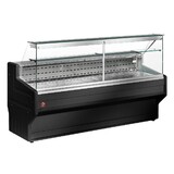 Diamond Gekoelde vitrinetoonbank met rechte ruit 90°, met reserve Diamond Gekoelde vitrinetoonbank met rechte ruit 90°, met reserve