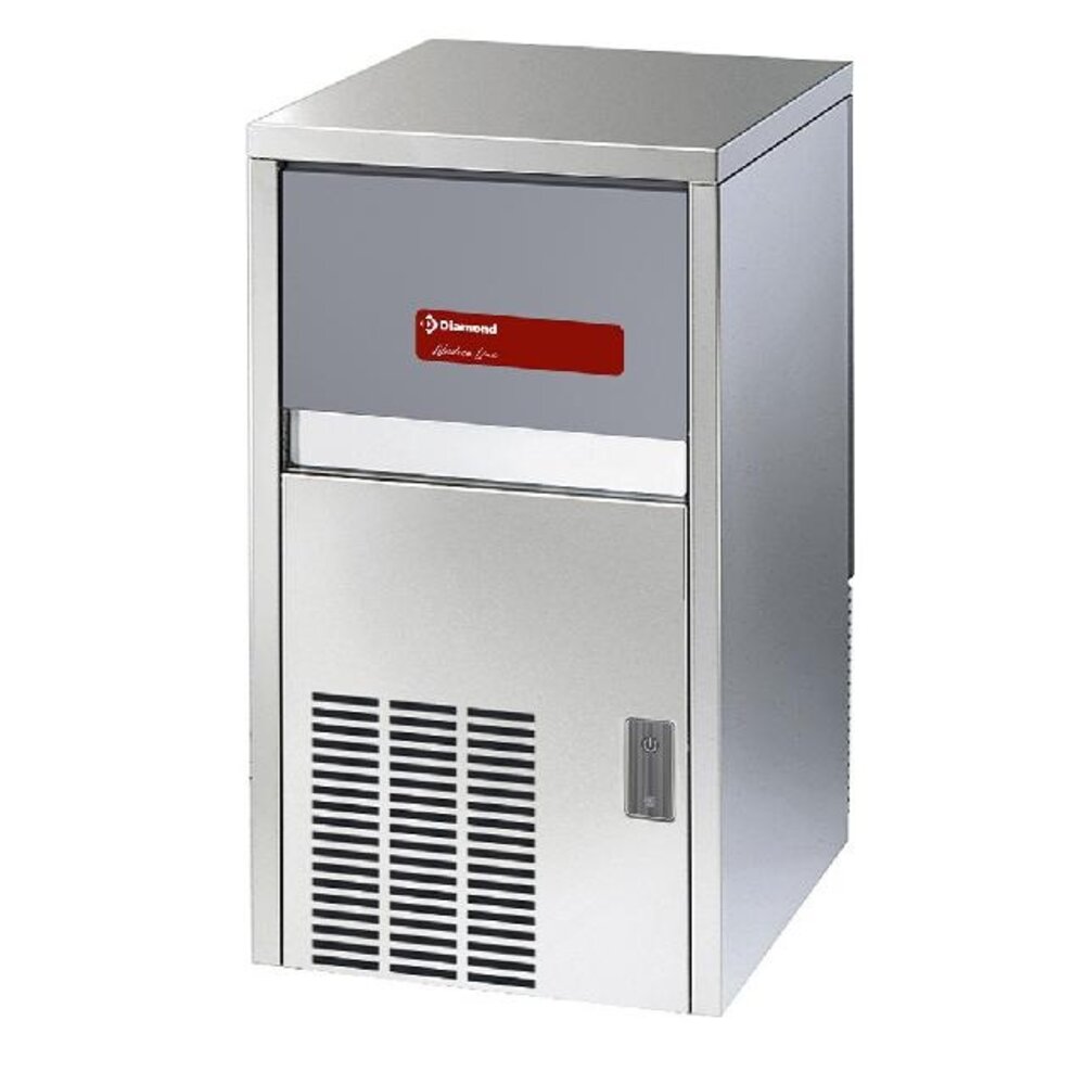 Diamond Volle ijsblokjesmachine 29 kg, met reserve - water | ICE30W-R2