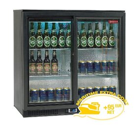 Diamond Flessenkoeler geventileerd  back bar , 2 schuifdeuren Diamond Flessenkoeler geventileerd  back bar , 2 schuifdeuren