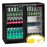 Diamond Flessenkoeler geventileerd  back bar  2 draaideuren