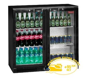 Diamond Flessenkoeler geventileerd  back bar  2 draaideuren