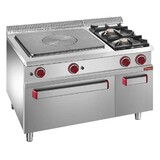 Diamond Fornuis, doorkookplaat, 2 gasbranders, gasoven gn 2 1, kast gn 1 1