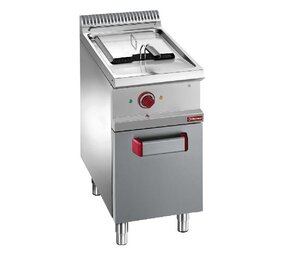 Diamond Elektrische friteuse 1 kuip 13 liter op gesloten kast