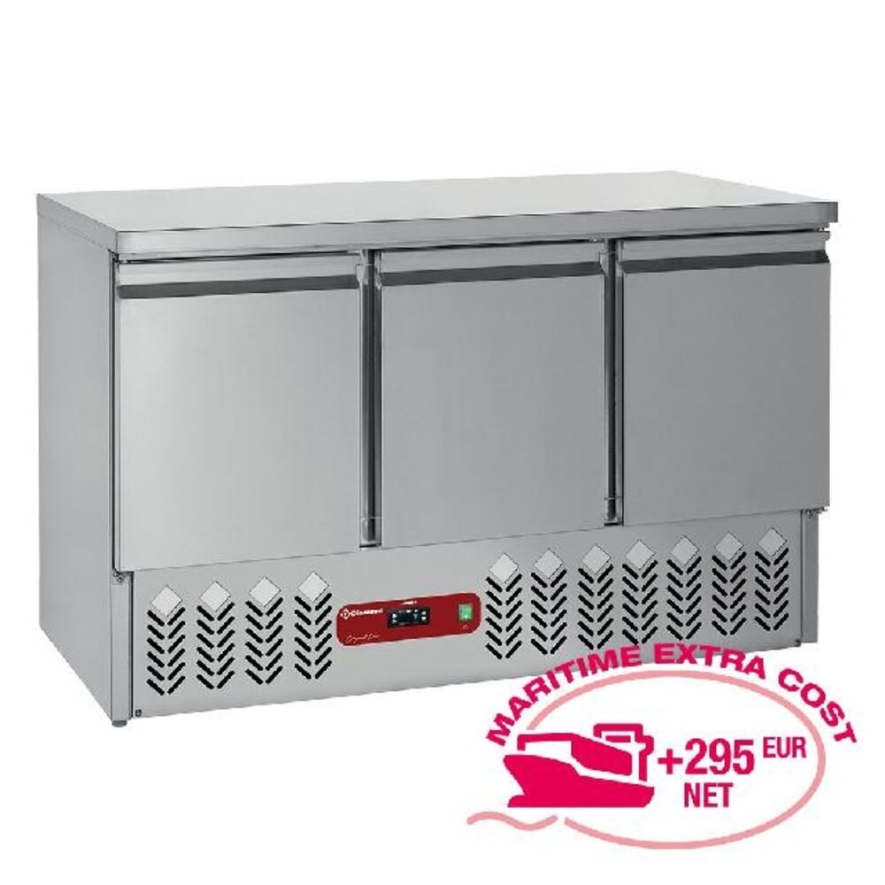 Diamond Compacte koeltafel 3 deuren gn 1 1, 380 lit | SA3/R6 Diamond Compacte koeltafel 3 deuren gn 1 1, 380 lit | SA3/R6