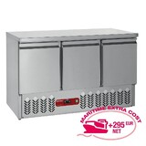 Diamond Compacte koeltafel 3 deuren gn 1 1, 380 lit