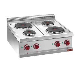 Diamond Elektrische kookplaat 4 ronde platen -top-
