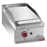 Diamond Braadplaat op gas met vlakke plaat, hard verchroomde, module 1 2  -top-