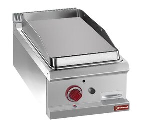 Diamond Braadplaat op gas met vlakke plaat, module 1 2  -top-