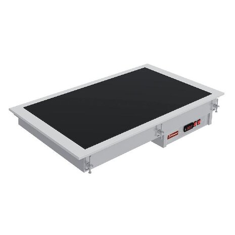 Diamond Vitrokeramisch element zwart 5x gn 1 1 | IN/VCX18-P