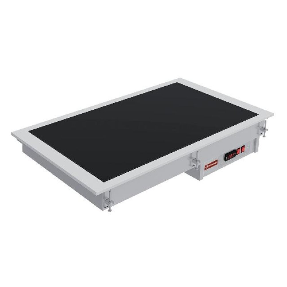 Diamond Vitrokeramisch element zwart 4x gn 1 1 | IN/VCX15-P