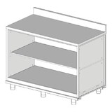 Diamond Neutraal achter meubel, opstaande boord Diamond Neutraal achter meubel, opstaande boord