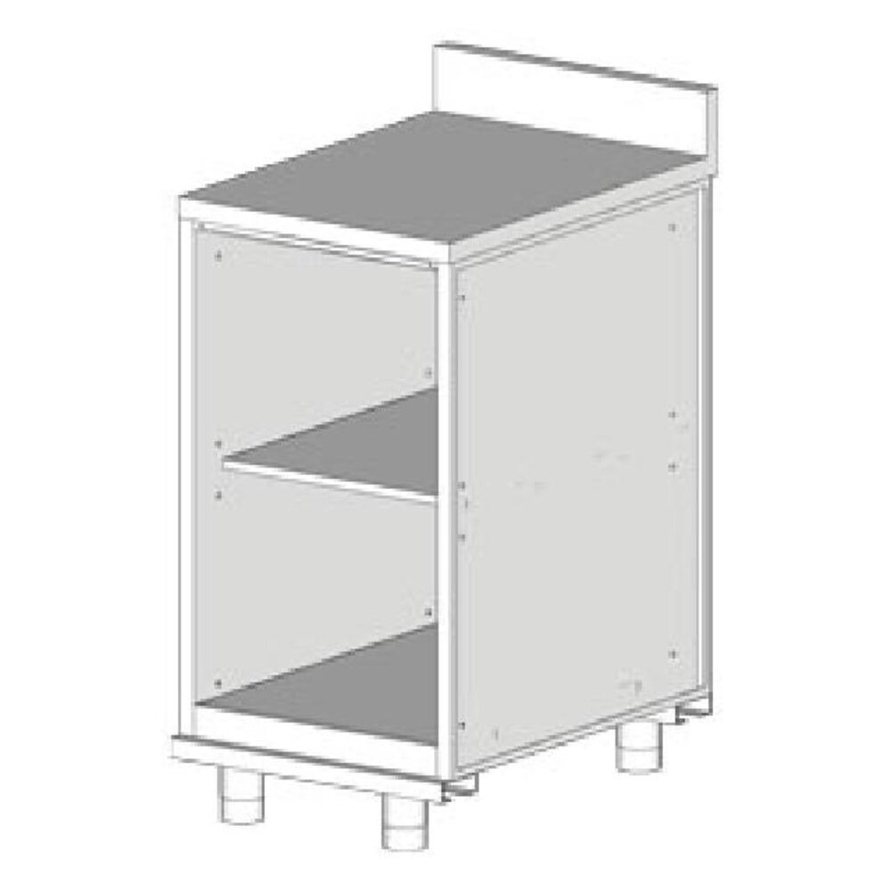 Diamond Neutraal achter meubel, opstaande boord | NL05X Diamond Neutraal achter meubel, opstaande boord | NL05X