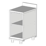 Diamond Neutraal achter meubel, opstaande boord Diamond Neutraal achter meubel, opstaande boord