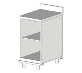 Diamond Neutraal achter meubel, opstaande boord Diamond Neutraal achter meubel, opstaande boord