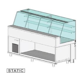 Diamond Uitstaltoonbank en & gn, hoge ruit, statisch, zonder reserve Diamond Uitstaltoonbank en & gn, hoge ruit, statisch, zonder reserve