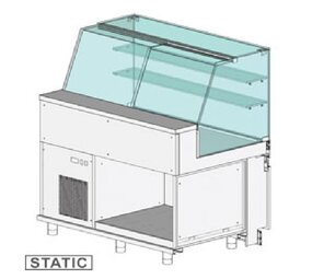 Diamond Uitstaltoonbank en & gn, hoge ruit, statisch, zonder reserve Diamond Uitstaltoonbank en & gn, hoge ruit, statisch, zonder reserve