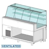 Diamond Uitstaltoonbank en & gn, hoge ruit, geventileerd, zonder reserve