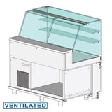 Diamond Uitstaltoonbank en & gn, hoge ruit, geventileerd, zonder reserve