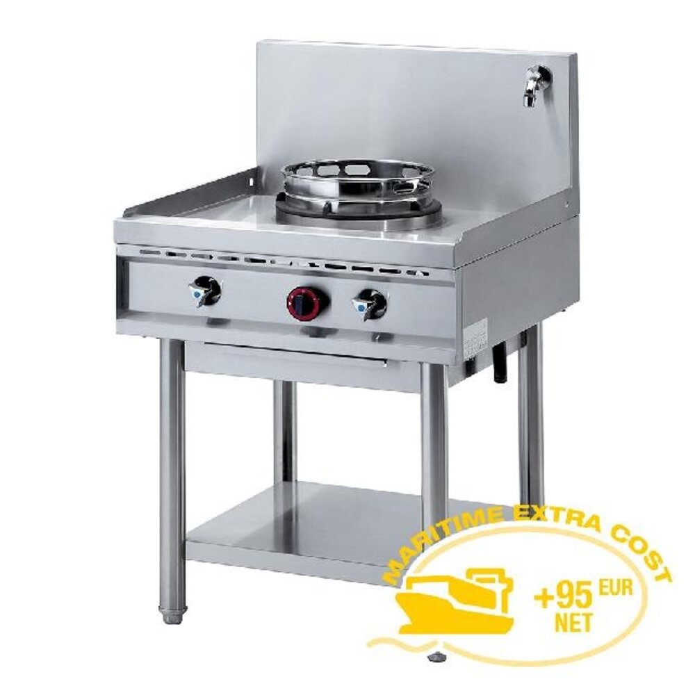 Diamond Wok-gasfornuis, 1 vuur (13 kw) | WGL1-7 Diamond Wok-gasfornuis, 1 vuur (13 kw) | WGL1-7