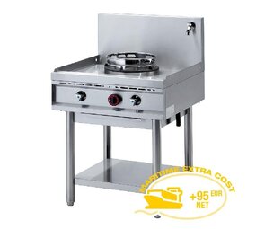 Diamond Wok-gasfornuis, 1 vuur (13 kw) Diamond Wok-gasfornuis, 1 vuur (13 kw)