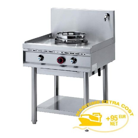 Diamond Wok-gasfornuis, 1 vuur (13 kw) | WGL1-7 Diamond Wok-gasfornuis, 1 vuur (13 kw) | WGL1-7