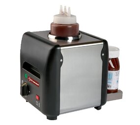 Diamond Chocolade verwarmer, chocopasta of vloeibaar, honing, sauzen, kaas  (1 lit) Diamond Chocolade verwarmer, chocopasta of vloeibaar, honing, sauzen, kaas  (1 lit)