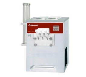 Diamond Soft ice-cream machine, 2 smaken + 1 mengsel, 13,5 kg u, luchtcond. Diamond Soft ice-cream machine, 2 smaken + 1 mengsel, 13,5 kg u, luchtcond.