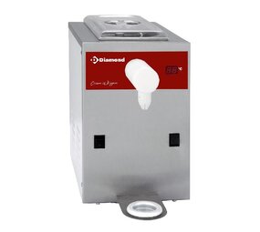 Diamond Slagroomtoestel in r.v.s., kuip 2 liter (100 l. u) Diamond Slagroomtoestel in r.v.s., kuip 2 liter (100 l. u)