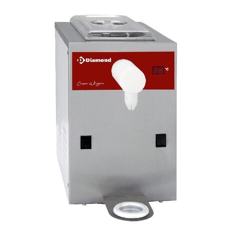 Diamond Slagroomtoestel in r.v.s., kuip 5 l (150 l u) | MCV/5 Diamond Slagroomtoestel in r.v.s., kuip 5 l (150 l u) | MCV/5