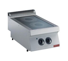 Diamond Elektrische vitrokeramische kookplaat 2 zones -top- Diamond Elektrische vitrokeramische kookplaat 2 zones -top-