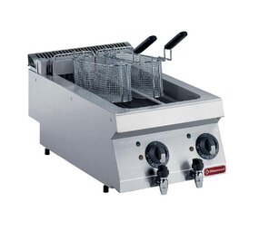 Diamond Elektrische friteuse, 2x 5 liter -top- Diamond Elektrische friteuse, 2x 5 liter -top-