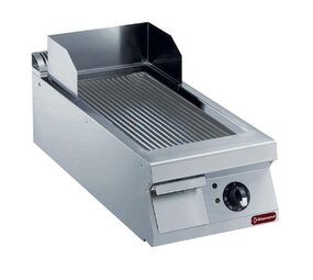 Diamond Elektrische bakplaat met geribde plaat -top-