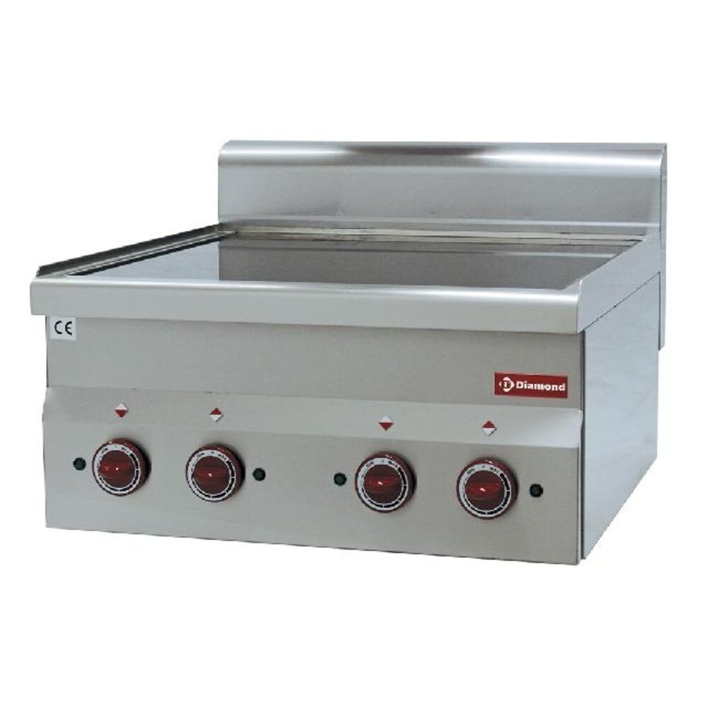 Diamond Vitrokeramische fornuis 4 kookplaten -top- | E60/4VC6T Diamond Vitrokeramische fornuis 4 kookplaten -top- | E60/4VC6T