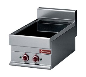 Diamond Elektrische vitrokeramische plaat met 2 kookzones -top-