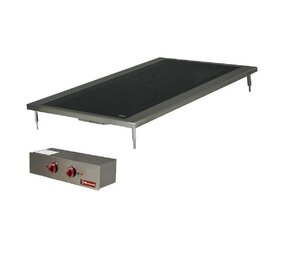 Diamond Elektrische fornuis met 2 vitrokeramische platen, inbouw