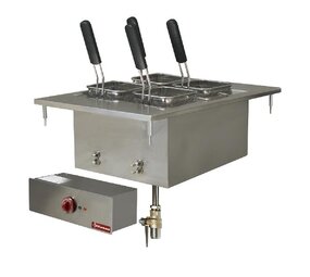 Diamond Elektrisch pastakoker, 20 liters, inbouw Diamond Elektrisch pastakoker, 20 liters, inbouw