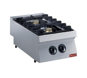 Diamond Gasfornuis met 2 vuren, 2x 5,5 kw -top-