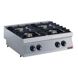 Diamond Gasfornuis met 4 vuren, 4x 5,5 kw -top-