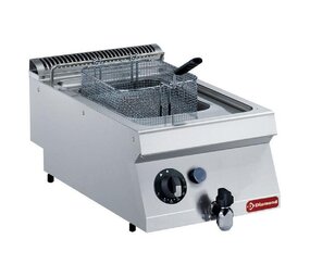 Diamond Gasfriteuse, kuip in y 7 liter, buitenkant branders -top- Diamond Gasfriteuse, kuip in y 7 liter, buitenkant branders -top-