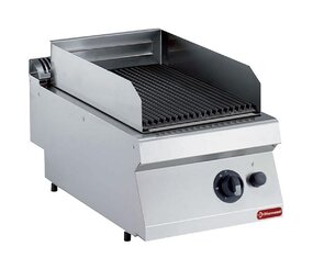 Diamond Gas lavasteengrill, rooster in gietijzer 1 2 mod. -top- Diamond Gas lavasteengrill, rooster in gietijzer 1 2 mod. -top-