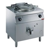 Diamond Ronde kookketel op gas, 60 liter, indirecte verwarming, op onderstel Diamond Ronde kookketel op gas, 60 liter, indirecte verwarming, op onderstel