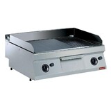 Diamond Kookplaat op gas, 2 3 vlak, 1 3 geribt -top-