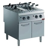 Diamond Pastakoker gas, 2 kuipen gn 1 1, op meubel (zonder korven)