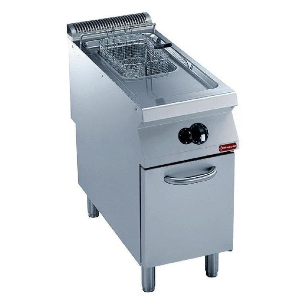 Diamond Gasfriteuse 1 kuip  y  15 liter, buitenkant branders, op meubel | G22/F15A4-N
