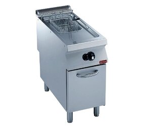 Diamond Gasfriteuse 1 kuip  y  15 liter, buitenkant branders, op meubel
