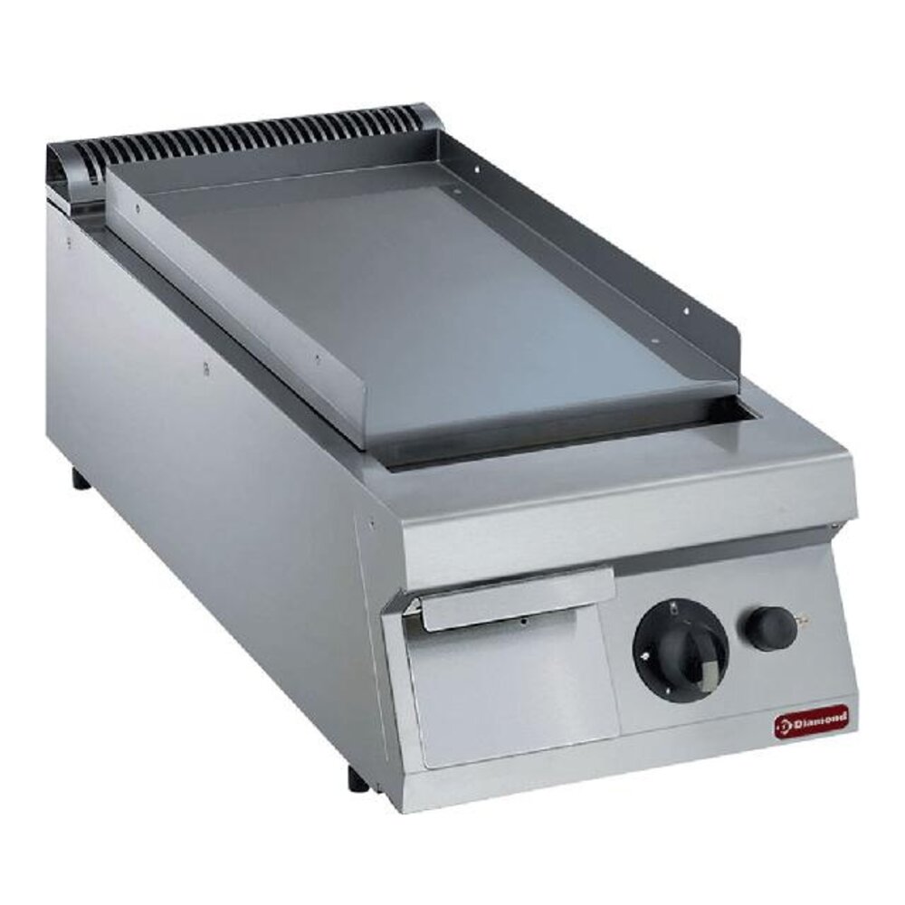 Diamond Braadplaat op gas met vlakke plaat -top- | G22/PL4T-N Diamond Braadplaat op gas met vlakke plaat -top- | G22/PL4T-N