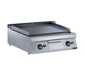 Diamond Bakplaat op gas met vlakke plaat -top- Diamond Bakplaat op gas met vlakke plaat -top-