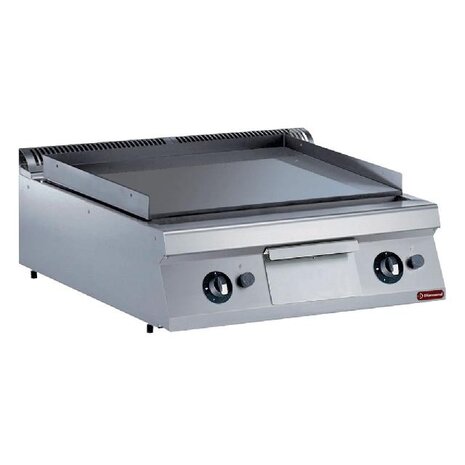 Diamond Bakplaat op gas met vlakke plaat -top- | G22/PL8T-N Diamond Bakplaat op gas met vlakke plaat -top- | G22/PL8T-N