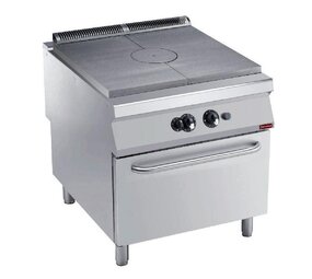 Diamond Fornuis met gasdoorkookplaat op gasoven